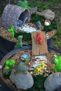 dinosaur garden