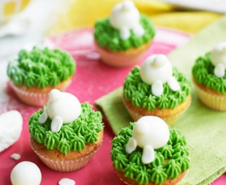 Bunny cupcakes