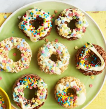 rice pop doughnuts