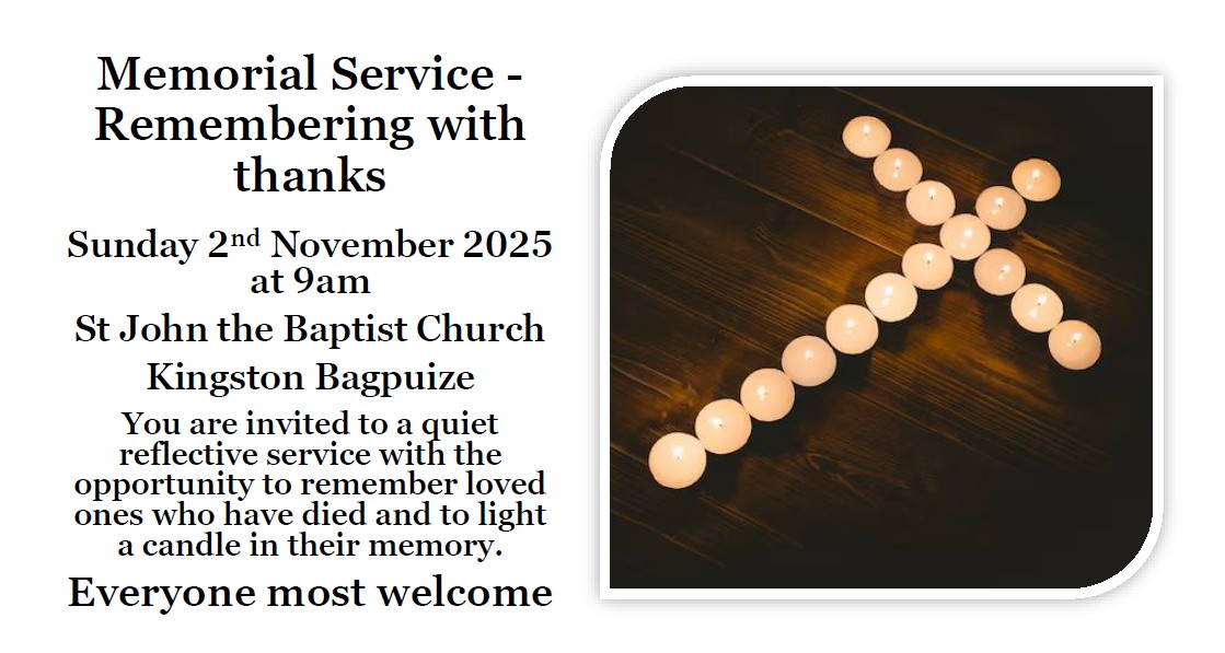Memorial Service - Oct 2025